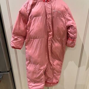Columbia Kids Pink snow suit 18-24m